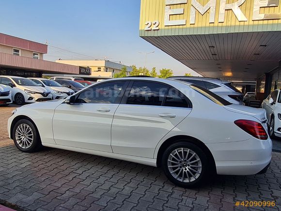 2017 MERCEDES C200 D COMFORT SUNROOFLU 133 BİNDE EMSALSİZ