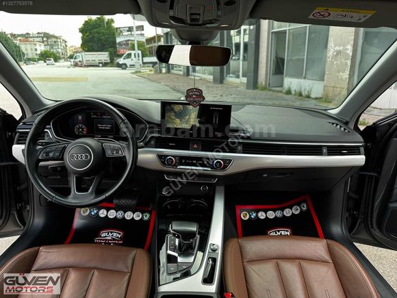 /// 2020 MODEL+AUDİ A-4 40 TDI ADVANCED+DEĞİŞENSİZ+LASMAN RENK