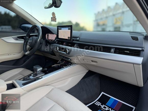 "ÇİÇEK" 2020 MODEL AUDİ A4 SANRUF 159*** KM HATASIZ BOYASIZ