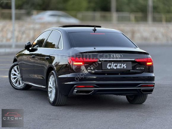 "ÇİÇEK" 2020 MODEL AUDİ A4 SANRUF 159*** KM HATASIZ BOYASIZ