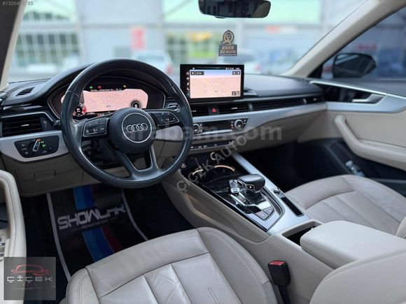 "ÇİÇEK" 2020 MODEL AUDİ A4 SANRUF 159*** KM HATASIZ BOYASIZ