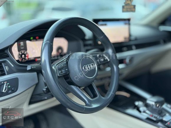 "ÇİÇEK" 2020 MODEL AUDİ A4 SANRUF 159*** KM HATASIZ BOYASIZ
