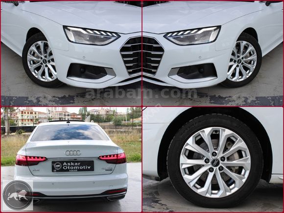 ASKAR OTOMOTİV'DEN 2021 A4SEDAN 40 TDI ADVANCED QUATTRO