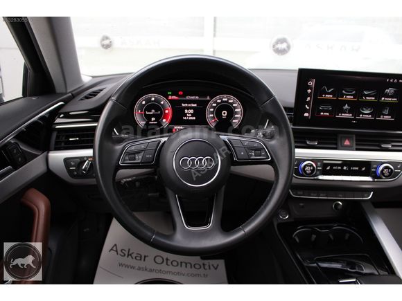 ASKAR OTOMOTİV'DEN 2021 A4SEDAN 40 TDI ADVANCED QUATTRO