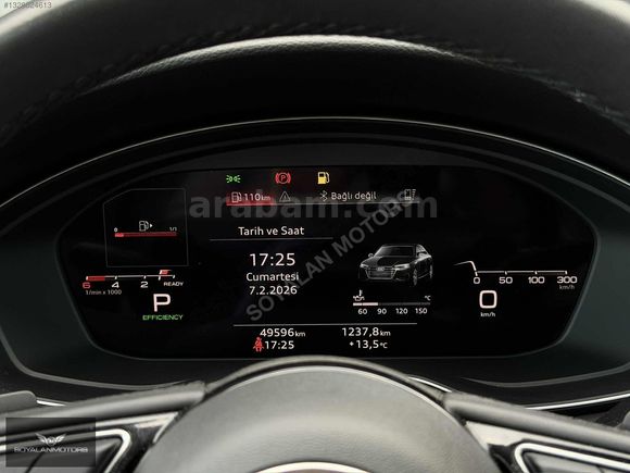 2023 AUDİ A4 QUATTRO ADVANCED 49.000 KM'DE YET. SERVİS BAKIMLI