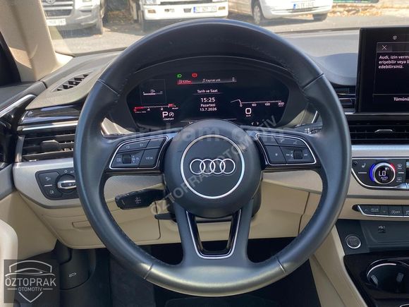 ÖZTOPRAK-2024 AUDİ A4 40TDI QUATTRO ADVANCED HATASIZ-4.75 VADE