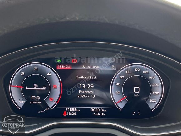 ÖZTOPRAK-2024 AUDİ A4 40TDI QUATTRO ADVANCED-4.75 VADE