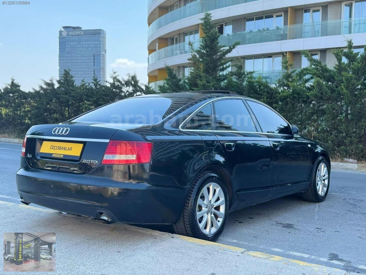 Galeriden Audi A6 Sedan 2.0 TDI 2008 Model İstanbul 265.000 km Siyah 3
