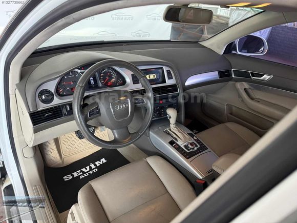 // SEVİM AUTO'DAN AUDİ A6 2.0TDI+KTLNRAYN+HFZA+JOYSTCK+3KOL DRKS