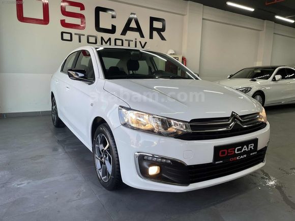 2021 MODEL 1.5 HDI 100 HP CİTROEN C-ELYSEE S BAKIMLI KREDİ KARTI