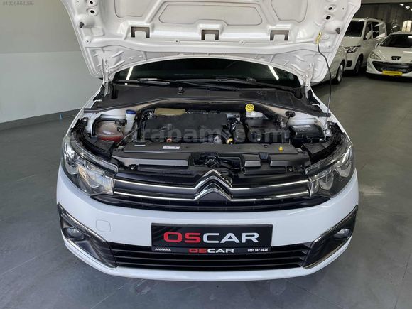 2021 MODEL 1.5 HDI 100 HP CİTROEN C-ELYSEE S BAKIMLI KREDİ KARTI