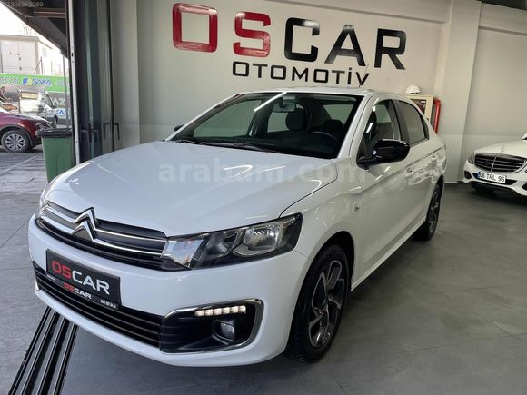 2021 MODEL 1.5 HDI 100 HP CİTROEN C-ELYSEE S BAKIMLI KREDİ KARTI