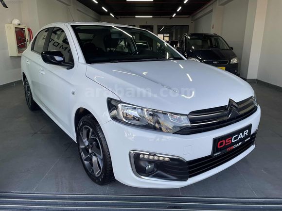 2021 MODEL 1.5 HDI 100 HP CİTROEN C-ELYSEE S BAKIMLI KREDİ KARTI