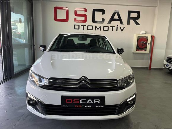 2021 MODEL 1.5 HDI 100 HP CİTROEN C-ELYSEE S BAKIMLI KREDİ KARTI