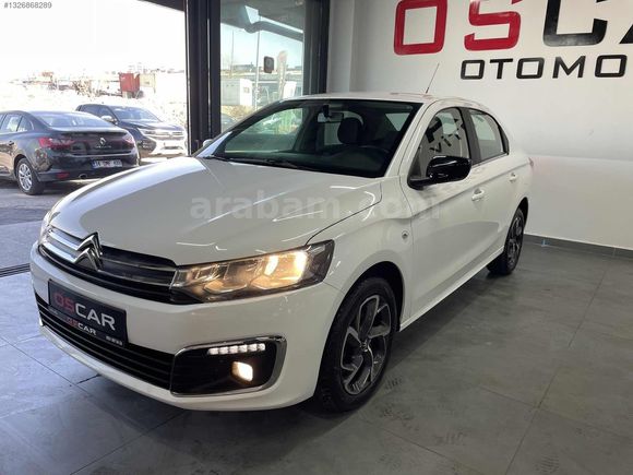 2021 MODEL 1.5 HDI 100 HP CİTROEN C-ELYSEE S BAKIMLI KREDİ KARTI