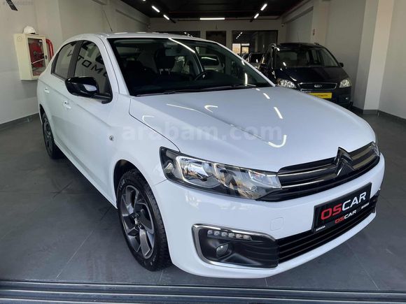 2021 MODEL 1.5 HDI 100 HP CİTROEN C-ELYSEE S BAKIMLI KREDİ KARTI