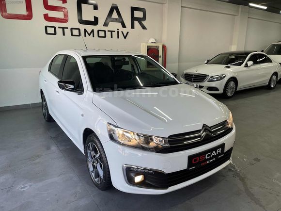 2021 MODEL 1.5 HDI 100 HP CİTROEN C-ELYSEE S BAKIMLI KREDİ KARTI
