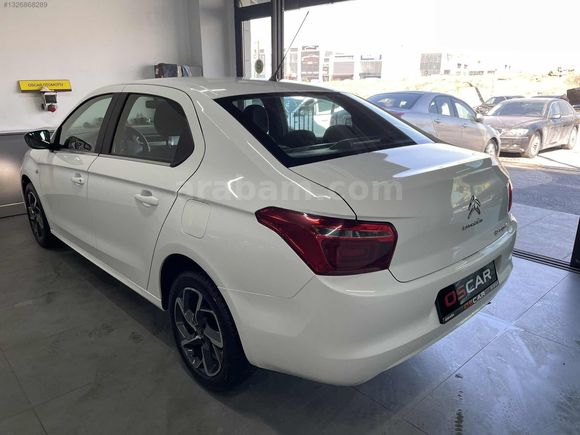 2021 MODEL 1.5 HDI 100 HP CİTROEN C-ELYSEE S BAKIMLI KREDİ KARTI