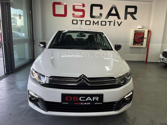 2021 MODEL 1.5 HDI 100 HP CİTROEN C-ELYSEE S BAKIMLI KREDİ KARTI