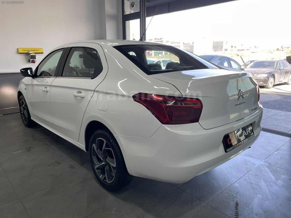 2021 MODEL 1.5 HDI 100 HP CİTROEN C-ELYSEE S BAKIMLI KREDİ KARTI