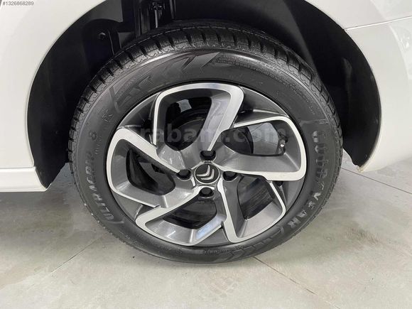 2021 MODEL 1.5 HDI 100 HP CİTROEN C-ELYSEE S BAKIMLI KREDİ KARTI