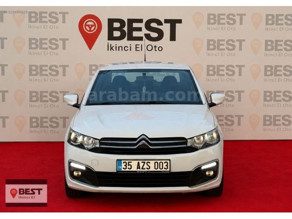 BEST 2.EL'DEN %0 FAİZ ORANI İLE CİTROEN C-ELYSEE 1.5 (2021)