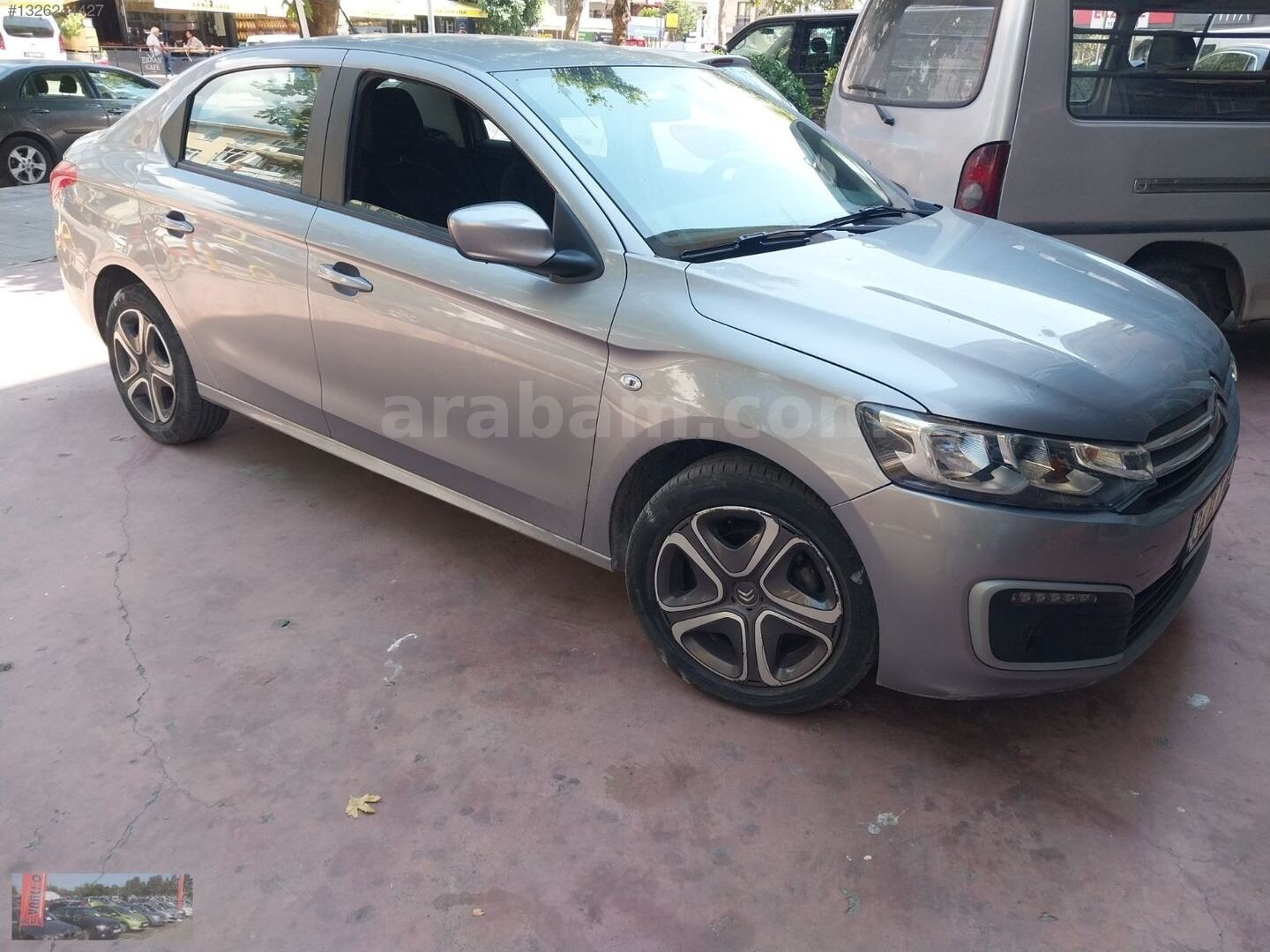 Galeriden Citroen C-Elysée 1.5 BlueHDI Shine 2022 Model İstanbul 83.000 km Gri 5