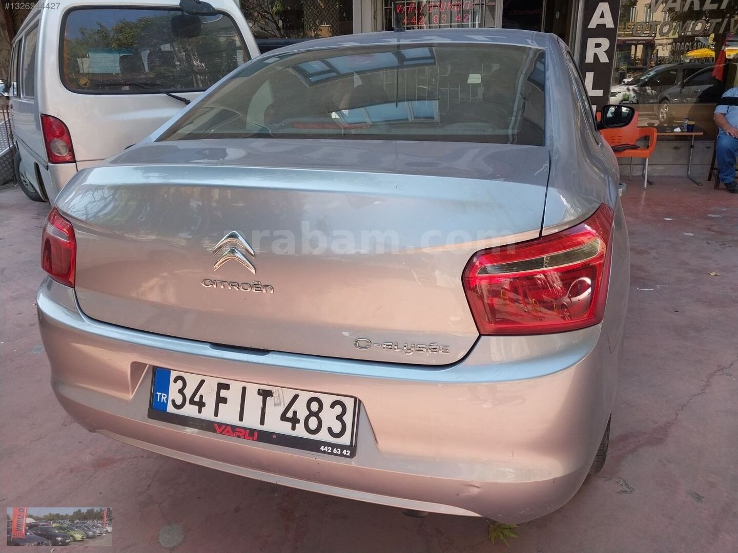 Galeriden Citroen C-Elysée 1.5 BlueHDI Shine 2022 Model İstanbul 83.000 km Gri 3