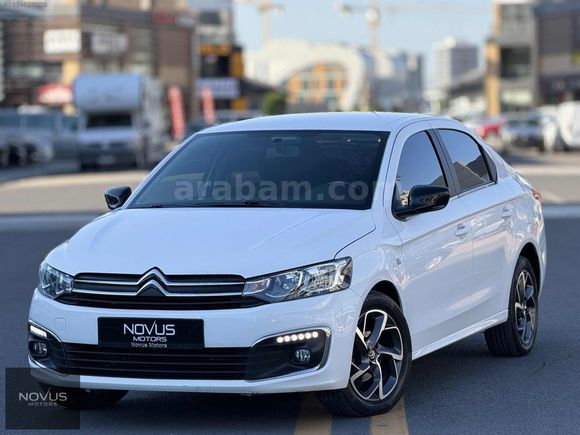 NOVUS'dan 2022 CİTROEN C-ELYSEE 1.5 DİZEL 6 İLERİ BOYASIZ 90KM!!