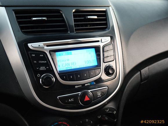 OTOSTORE'DAN Accent Blue 1.4 CVVT Mode Plus 2012