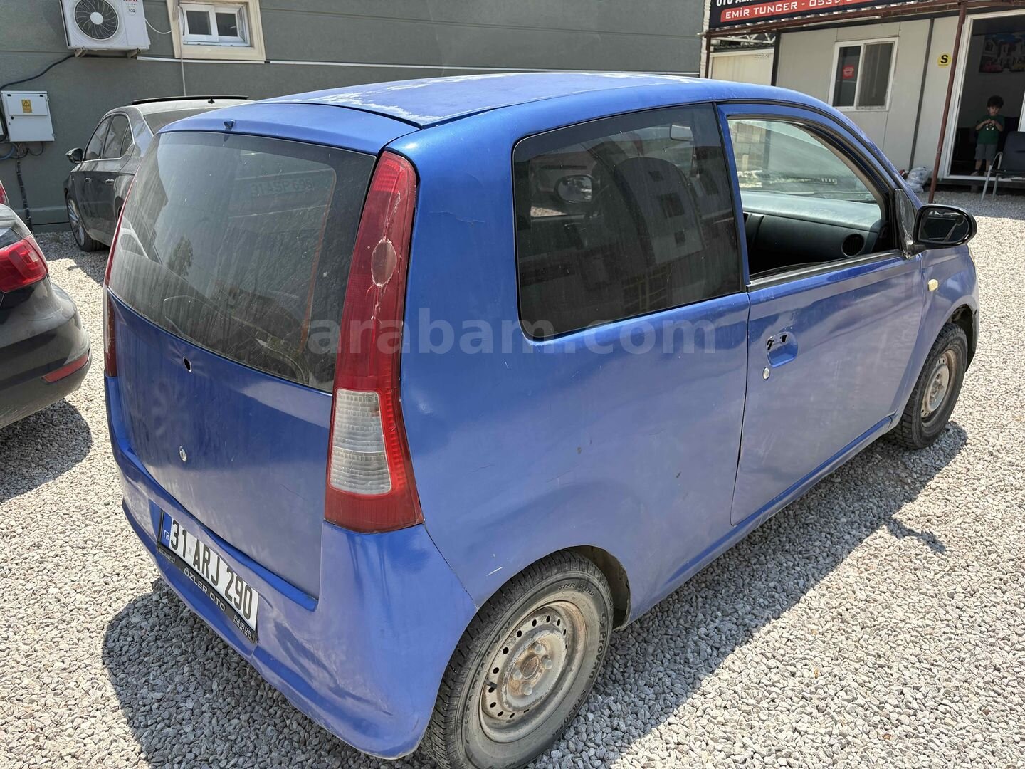 Galeriden Daihatsu Cuore 1.0 Thrifty 2006 Model Hatay 374.000 km Mavi (metalik) 6