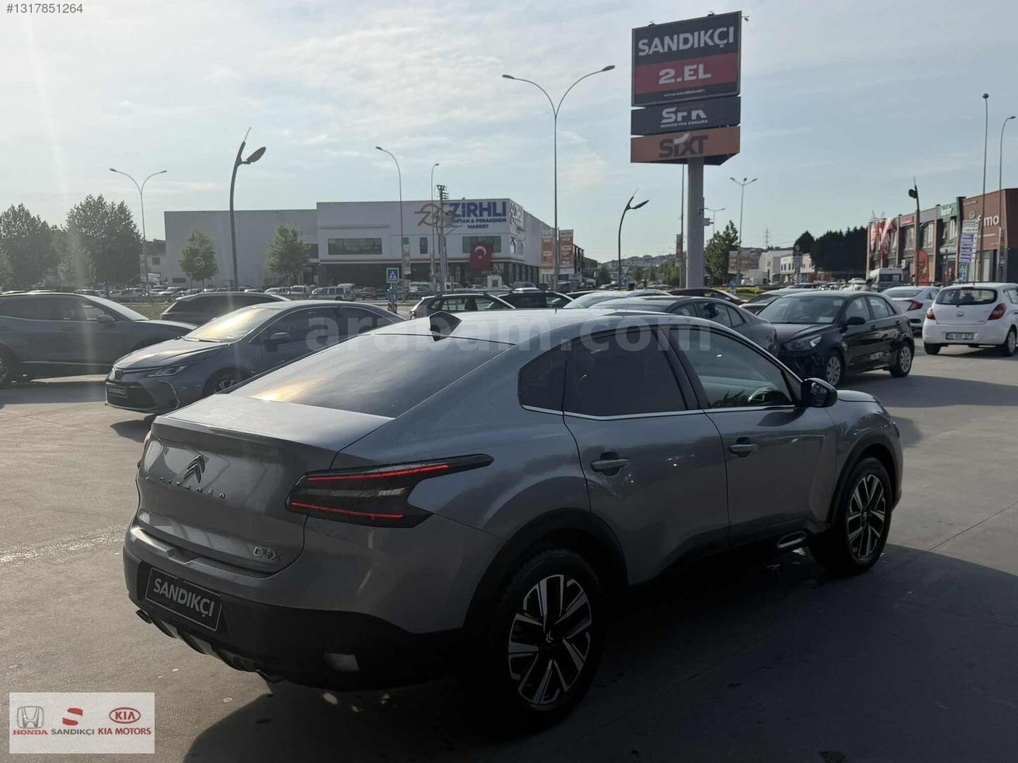Galeriden Citroen C4 X 1.2 PureTech Shine 2024 Model Sakarya 81.650 km Gri 6