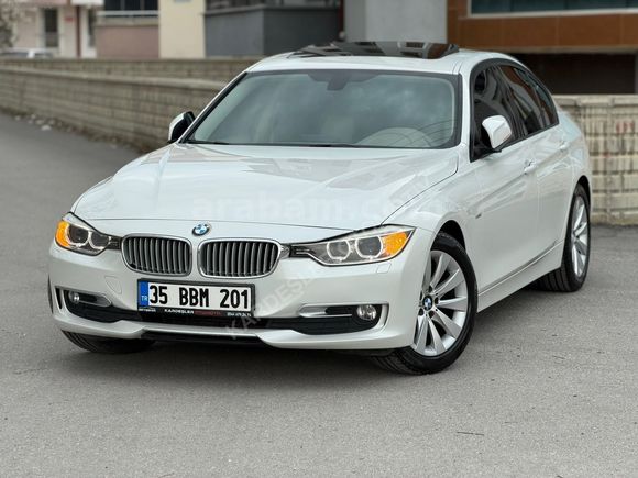 2014 MODEL BMW 3.20 İ ED ORJİNAL 140 BİN KM SEDEFLİ BEYAZ