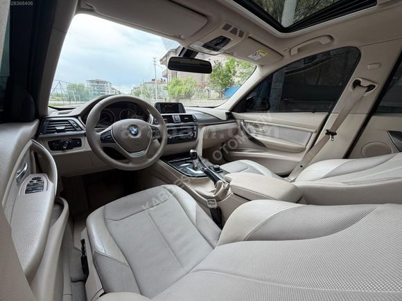 2014 MODEL BMW 3.20 İ ED ORJİNAL 140 BİN KM SEDEFLİ BEYAZ