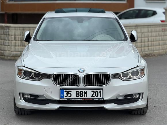 2014 MODEL BMW 3.20 İ ED ORJİNAL 140 BİN KM SEDEFLİ BEYAZ
