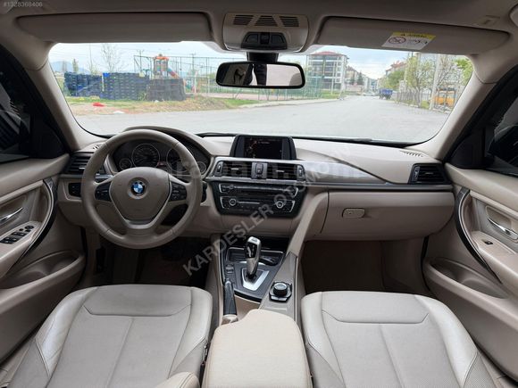 2014 MODEL BMW 3.20 İ ED ORJİNAL 140 BİN KM SEDEFLİ BEYAZ