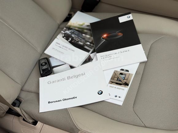2014 MODEL BMW 3.20 İ ED ORJİNAL 140 BİN KM SEDEFLİ BEYAZ
