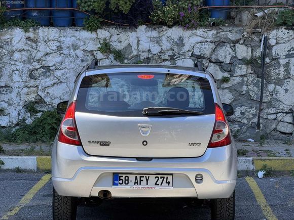 155.000 KM - DEĞİŞENSİZ - DACIA SANDERO 1.5DCI STEPWAY