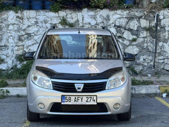155.000 KM - DEĞİŞENSİZ - DACIA SANDERO 1.5DCI STEPWAY