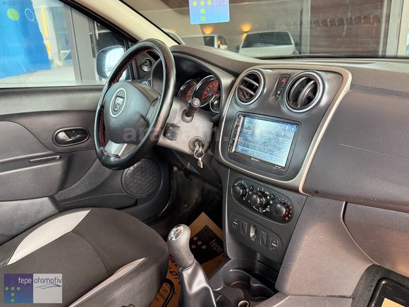 T EPE/DaciaSANDERO/Stepway/boRDO/2013/191.900Km/1.5DCİ/dEGISNSİZ
