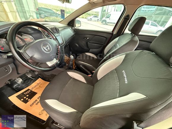 T EPE/DaciaSANDERO/Stepway/boRDO/2013/191.900Km/1.5DCİ/dEGISNSİZ
