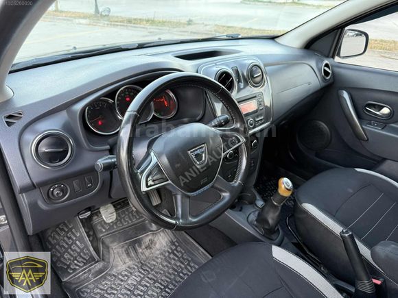 2017 DACİA SANDERO 1.5 dCİ STEPWAY BOYASIZ BAKIMLI