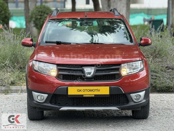 GK OTOMOTİV'DEN 2016 MODEL DACİA SANDERO STEPWAY 1.5 DİZEL