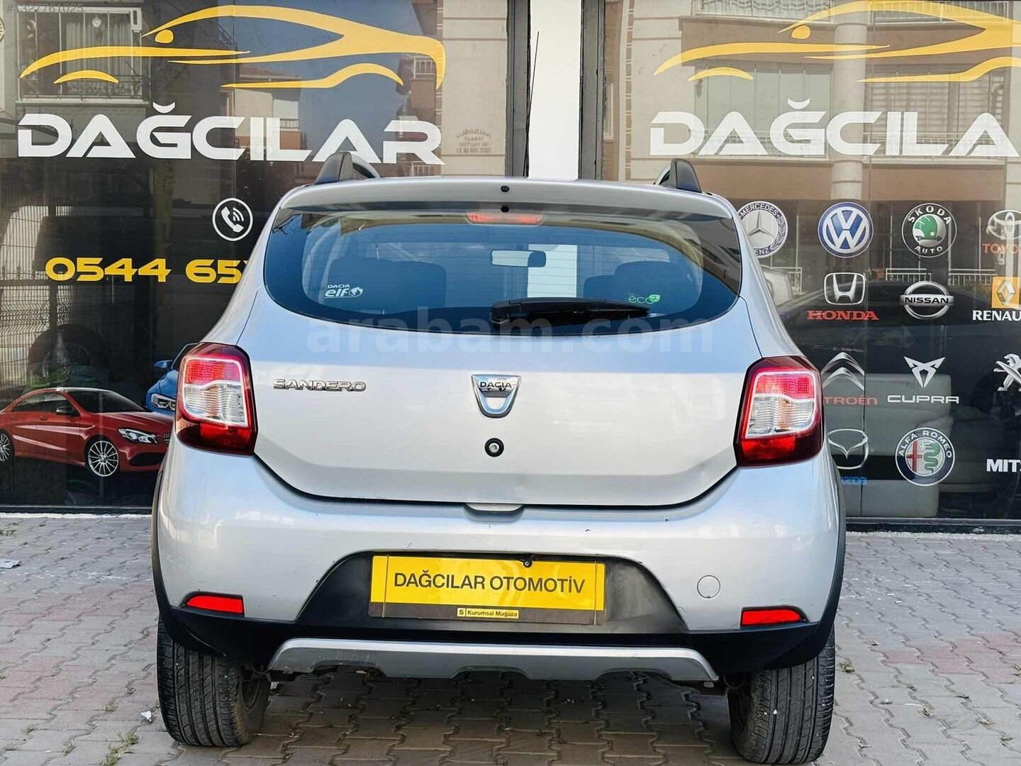 Galeriden Dacia Sandero 1.5 dCi Stepway 2015 Model Ankara 111.500 km Gri 5