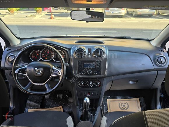 110BİNDE HIZ SABİTLEME YENİKASA LEDLİ 2017 DACİA STEPWAY 1.5DCİ