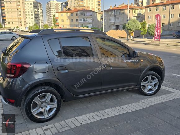 110BİNDE HIZ SABİTLEME YENİKASA LEDLİ 2017 DACİA STEPWAY 1.5DCİ