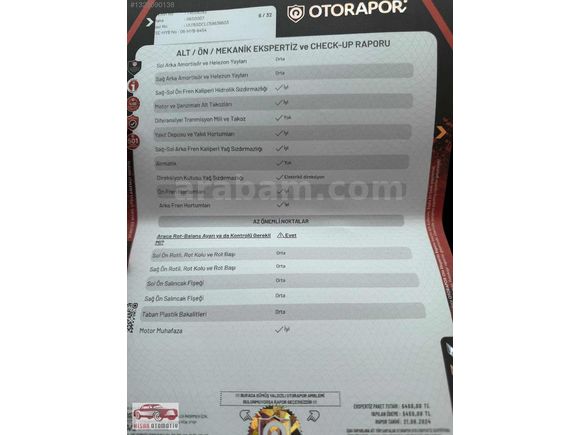 Orjinal boyasız kayıtsız değişensiz
