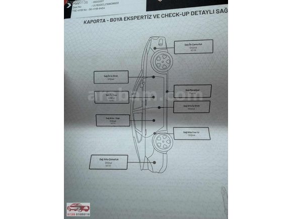 Orjinal boyasız kayıtsız değişensiz