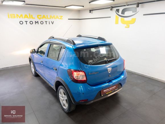 "%0 FAİZ KREDİ"2015 SANDERO STEPWAY 1.5 DCI "124.787 KM"