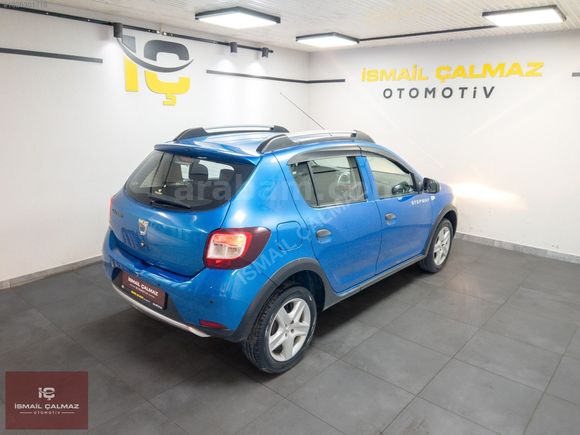 "%0 FAİZ KREDİ"2015 SANDERO STEPWAY 1.5 DCI "124.787 KM"